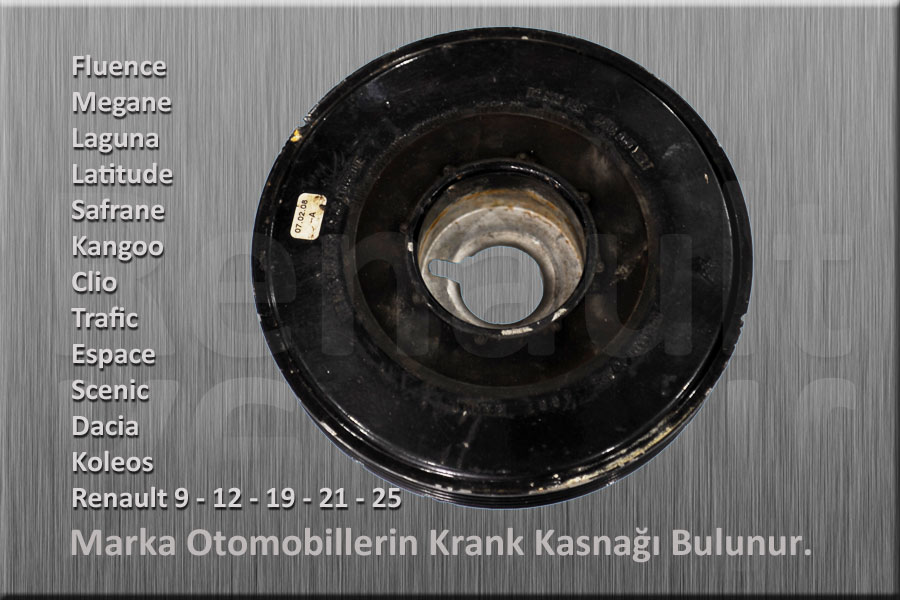 BMW 1 SERİSİ ÇIKMA YEDEK PARÇA KRANK KASNAĞI_295